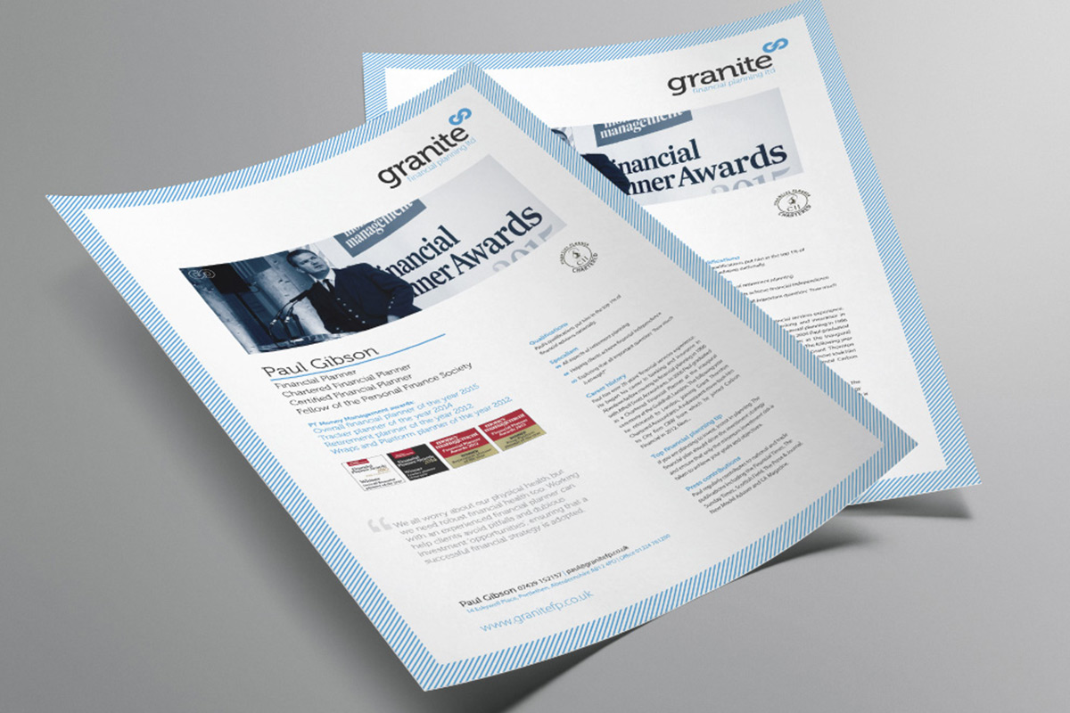 Granite Financial Planning brand identity